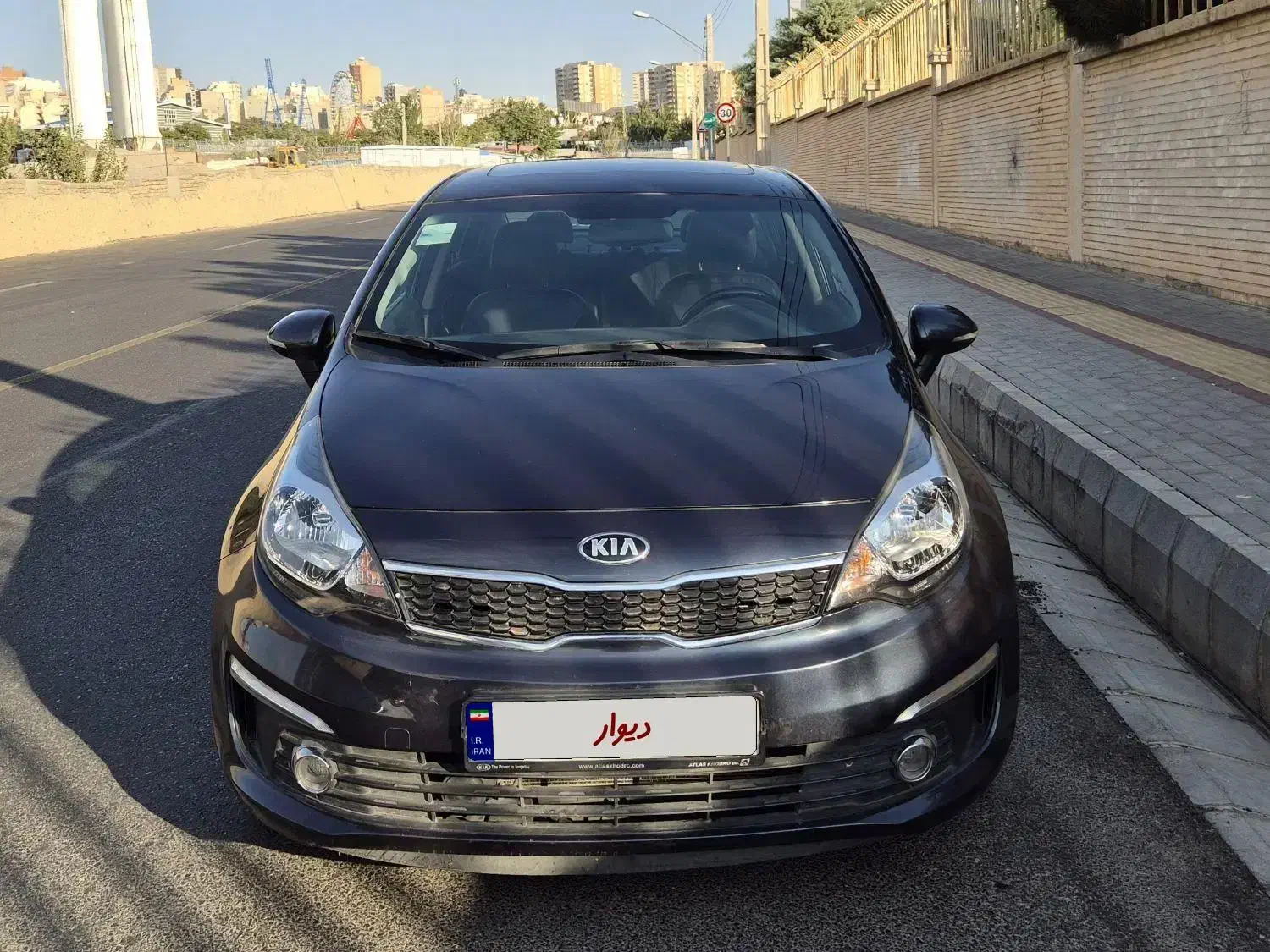 کیا ریو سدان ۲۰۱۶ پلاک ملی|خودرو سواری و وانت|تبریز, |دیوار