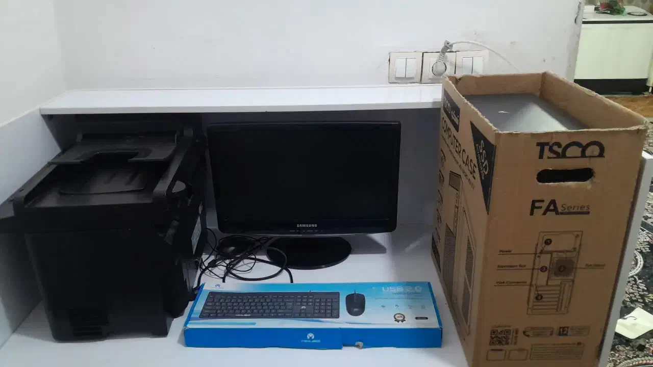 سیستم کامپیوتر و چاپگر|رایانه رومیزی|اهواز, کوی مندلی(سه راه خرمشهر)|دیوار