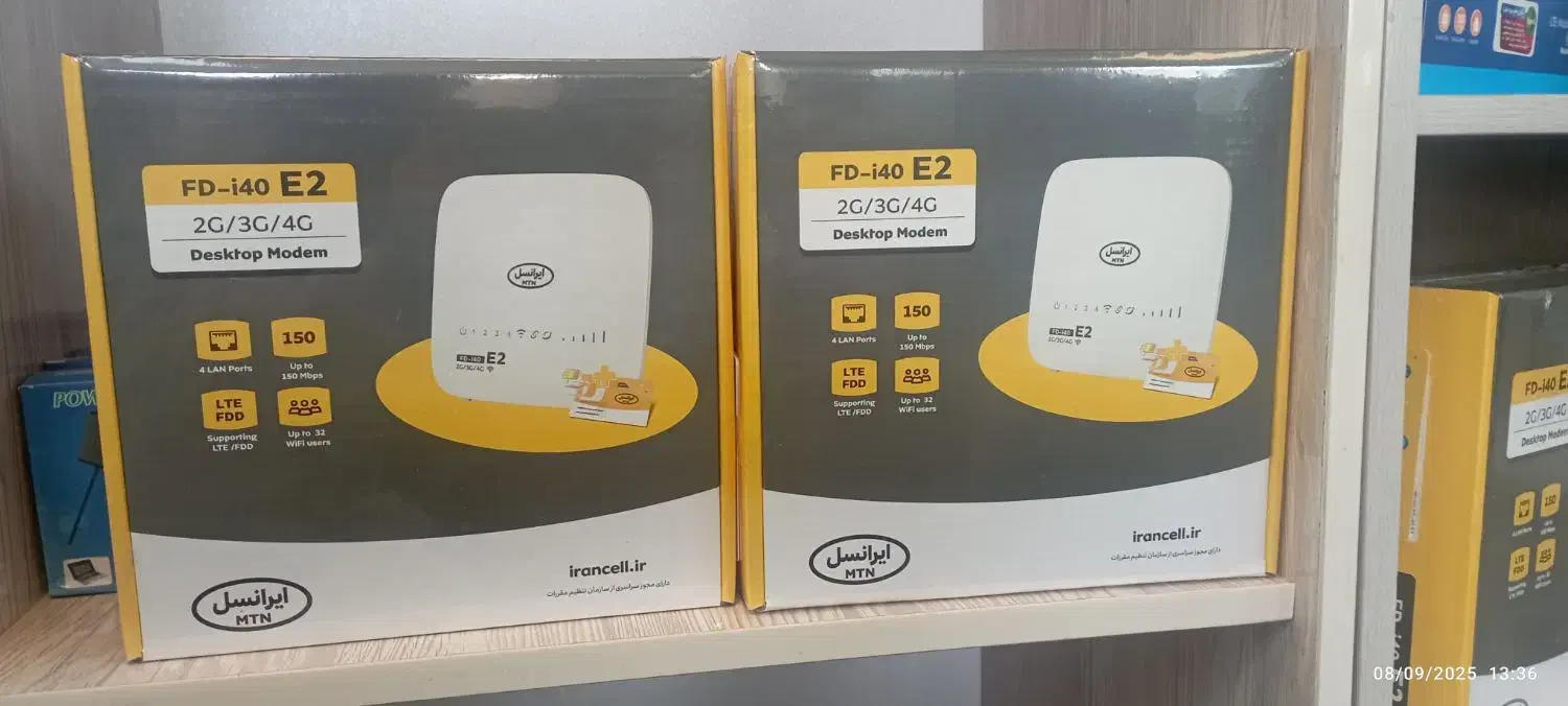 مودم رومیزی E2ایرانسل قیمت پخش- دوربین|مودم و تجهیزات شبکه|زاهدان, |دیوار