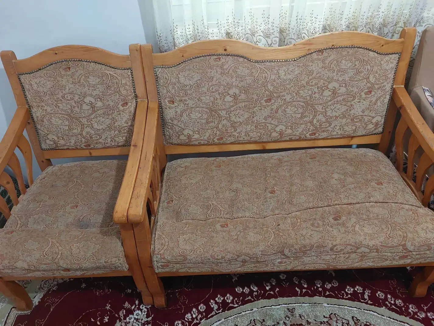 مبل ۷نفره|مبلمان خانگی و میز عسلی|چالوس, |دیوار