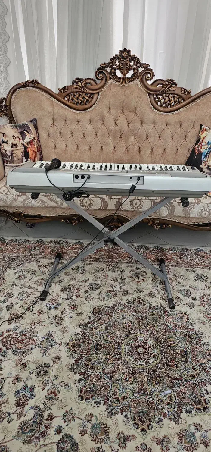 ارگ یاماها اصل بدن شکستگی و خط و خش بدون مشابه|پیانو، کیبورد، آکاردئون|پاکدشت, پاکدشت (مامازند)|دیوار