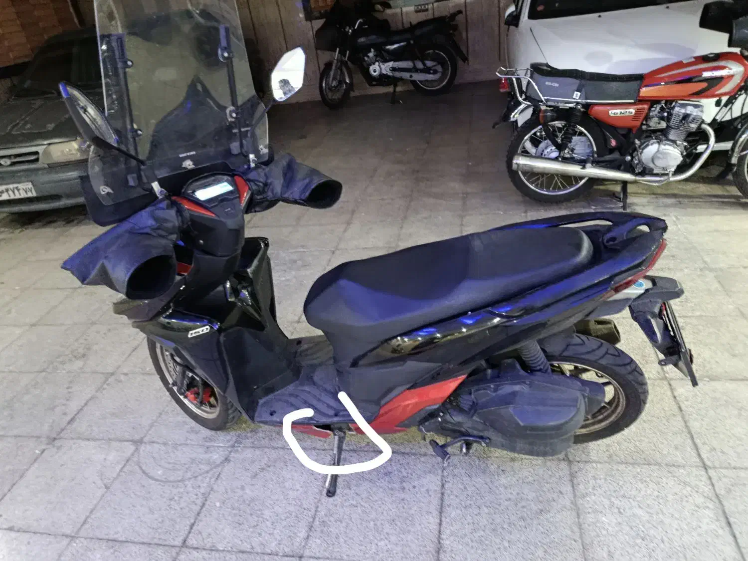 متورطرح کلیک هانی|موتورسیکلت|تهران, پارک شهر|دیوار