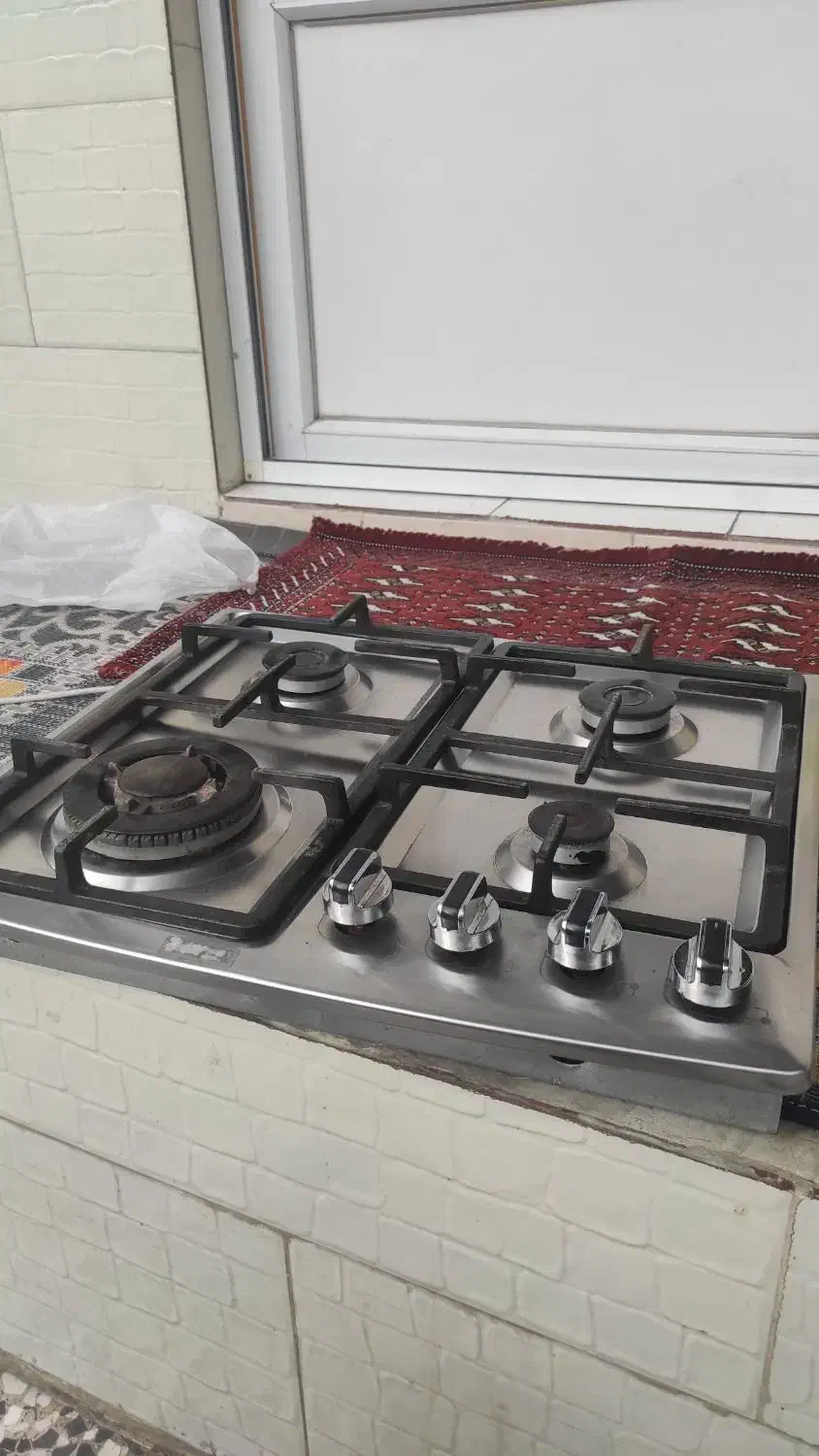 گاز 4شعله|اجاق گاز و لوازم برقی پخت‌وپز|رشت, ولکس|دیوار