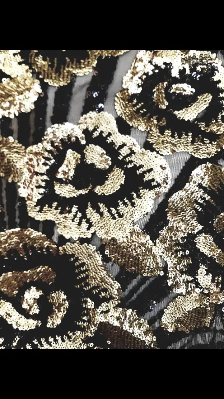 مشکی طلایی مجلسی|لوازم خیاطی و بافتنی|قم, لسانی|دیوار