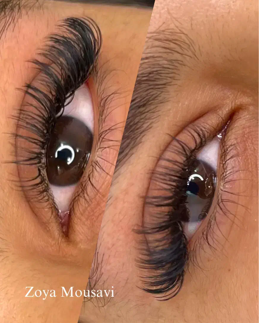 مدل اکستنشن مژه|خدمات آرایشگری و زیبایی|رشت, منظریه|دیوار