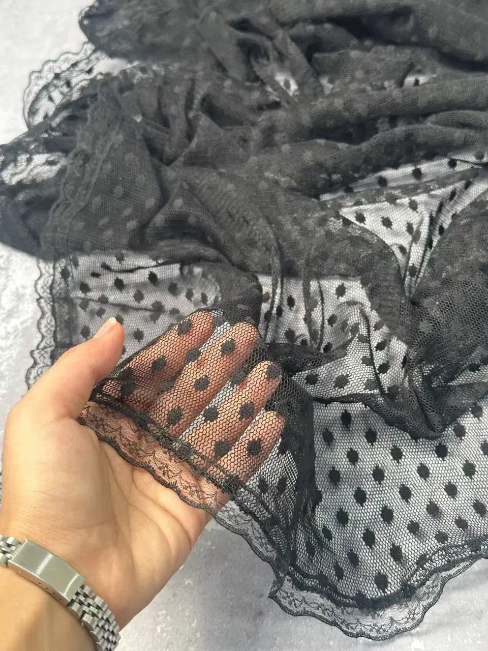 شال توری دور گیپور|لباس|بندر امام خمینی, |دیوار