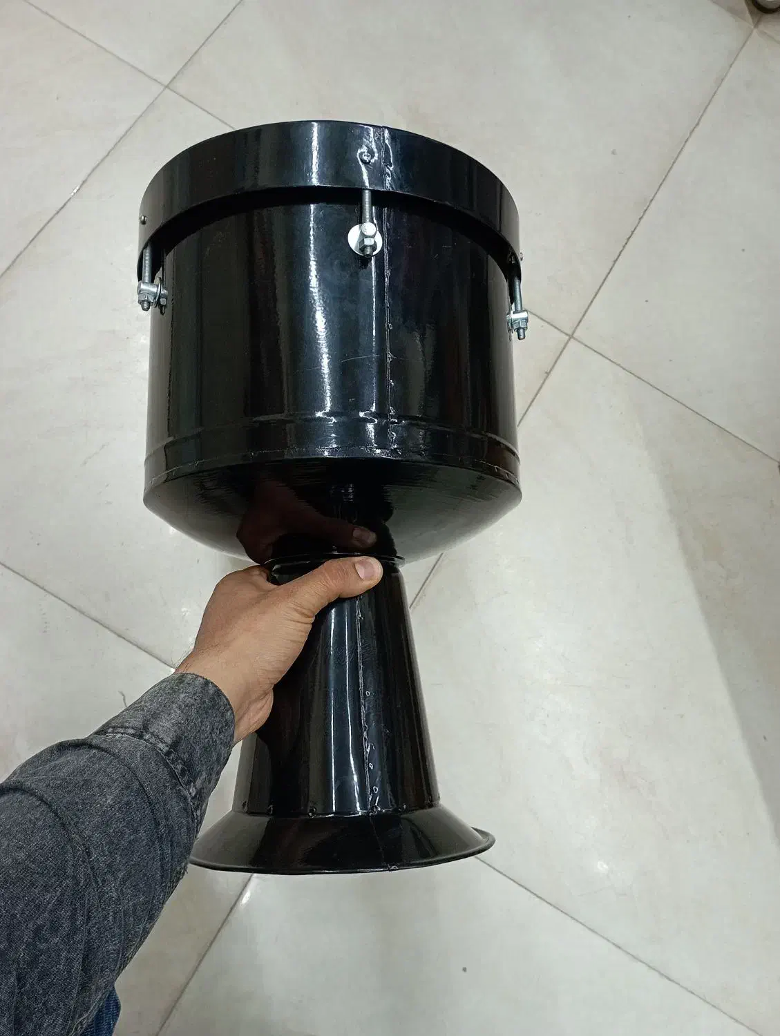 ضرب بوشهری قابل کوک و رگلاژ|سازهای سنتی|شیروان (خراسان), |دیوار