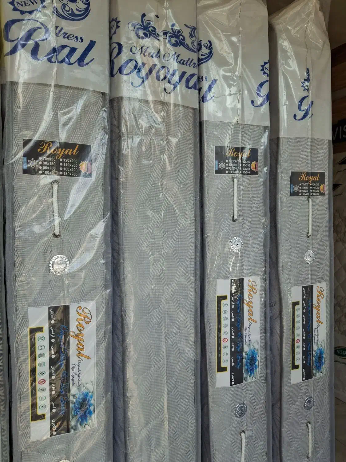 تشک رویال شرکتی طبی فنری هایمیکرو (زیر قیمت بازار)|تشک تختخواب|اصفهان, تخت فولاد|دیوار