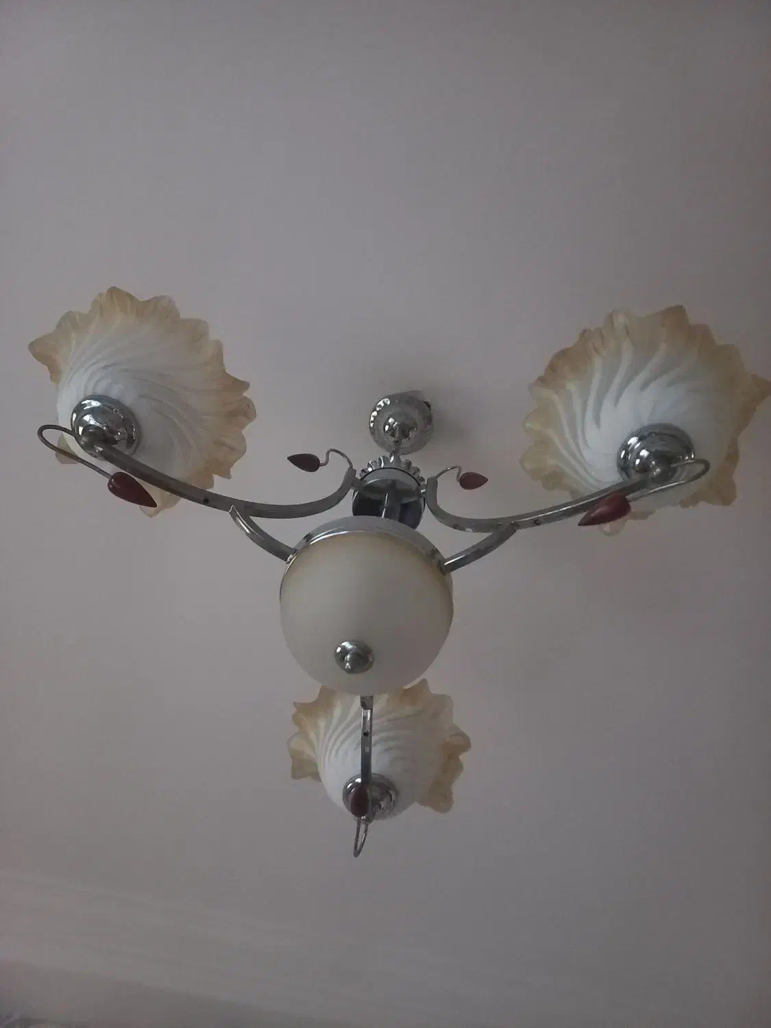 لوستر یک جفت|لوستر و چراغ آویز|گنبد کاووس, |دیوار