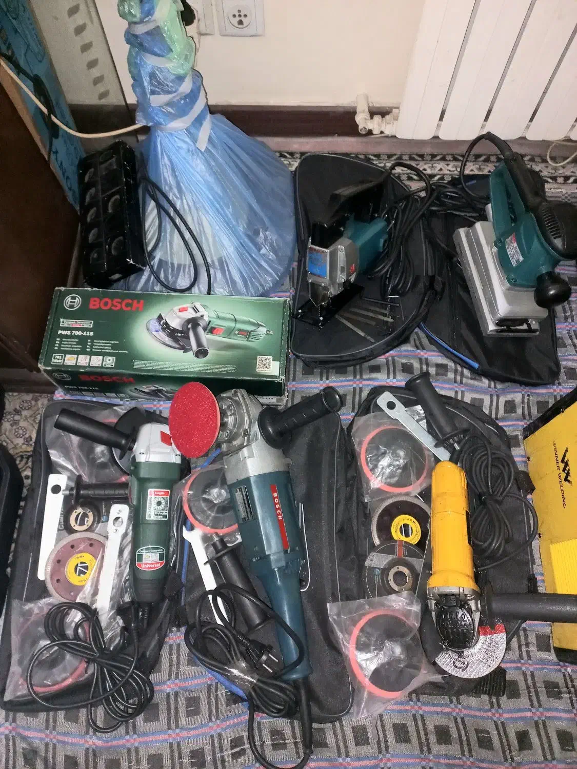 سمباده لرزان مینی سنگفرز دریل هیلتی اینورتر عمودبر|ابزارآلات|تهران, کرمان|دیوار