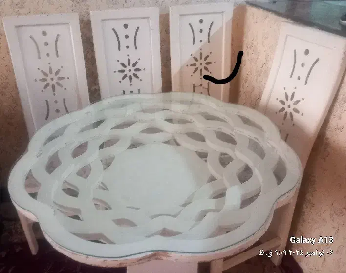 میز نهارخوری ۴نفره|میز و صندلی غذاخوری|مشهد, بهمن|دیوار