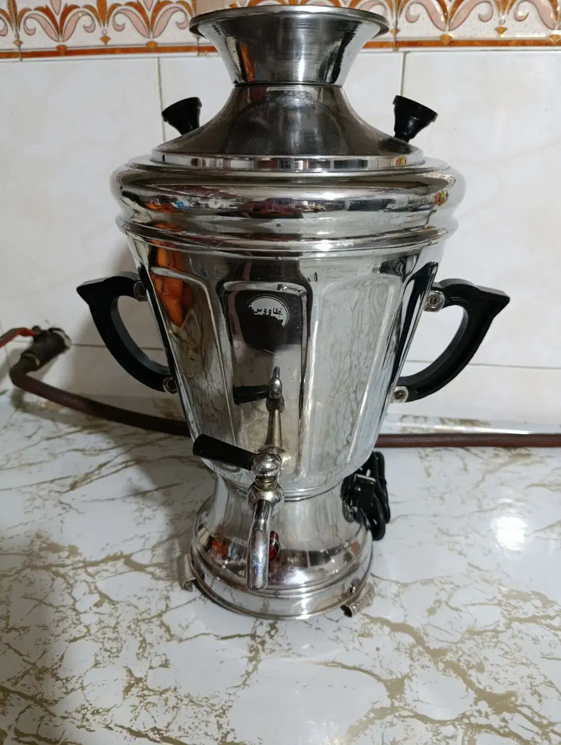 فروش سماور برقی نونو|سماور، چای‌ساز، قهوه‌ساز|شیراز, پودنک|دیوار