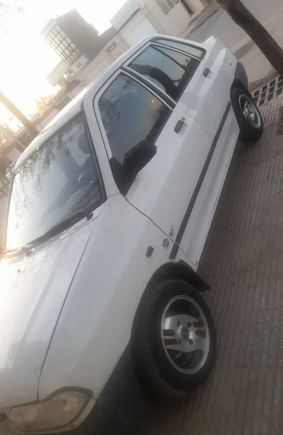 سواری پرایدسفید۱۳۱دوگانه کارخانه مدل۹۱رینگ اسپرت|خودرو سواری و وانت|سلامی, |دیوار