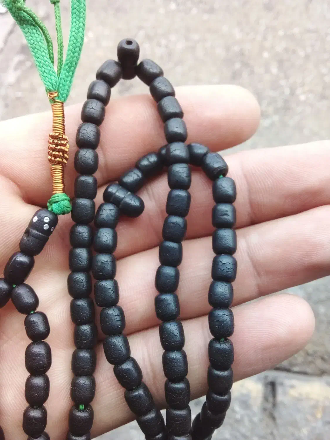 تسبیح قدیمی|جواهرات|نهاوند, |دیوار