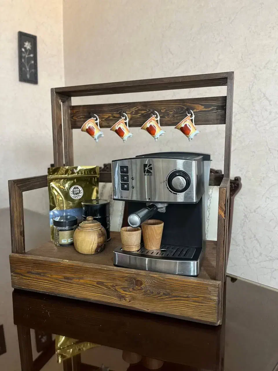 استند قهوه کافی بار|مبلمان خانگی و میز عسلی|اصفهان, شهرک صنعتی امیرکبیر (شاپور جدید)|دیوار