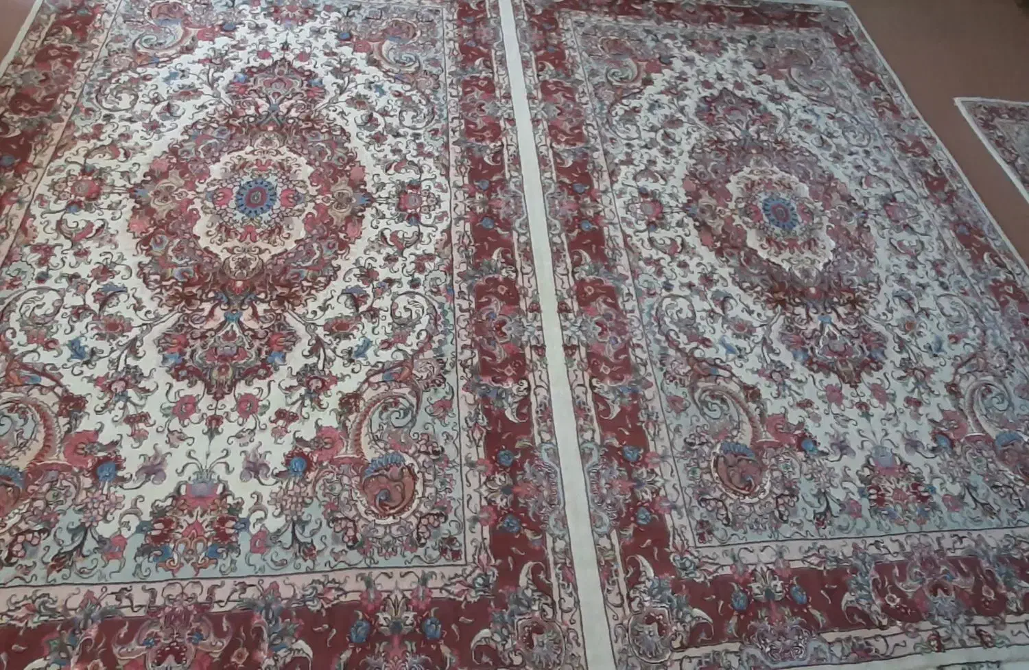 یک جفت فرش خطیبی|فرش|سهند, |دیوار