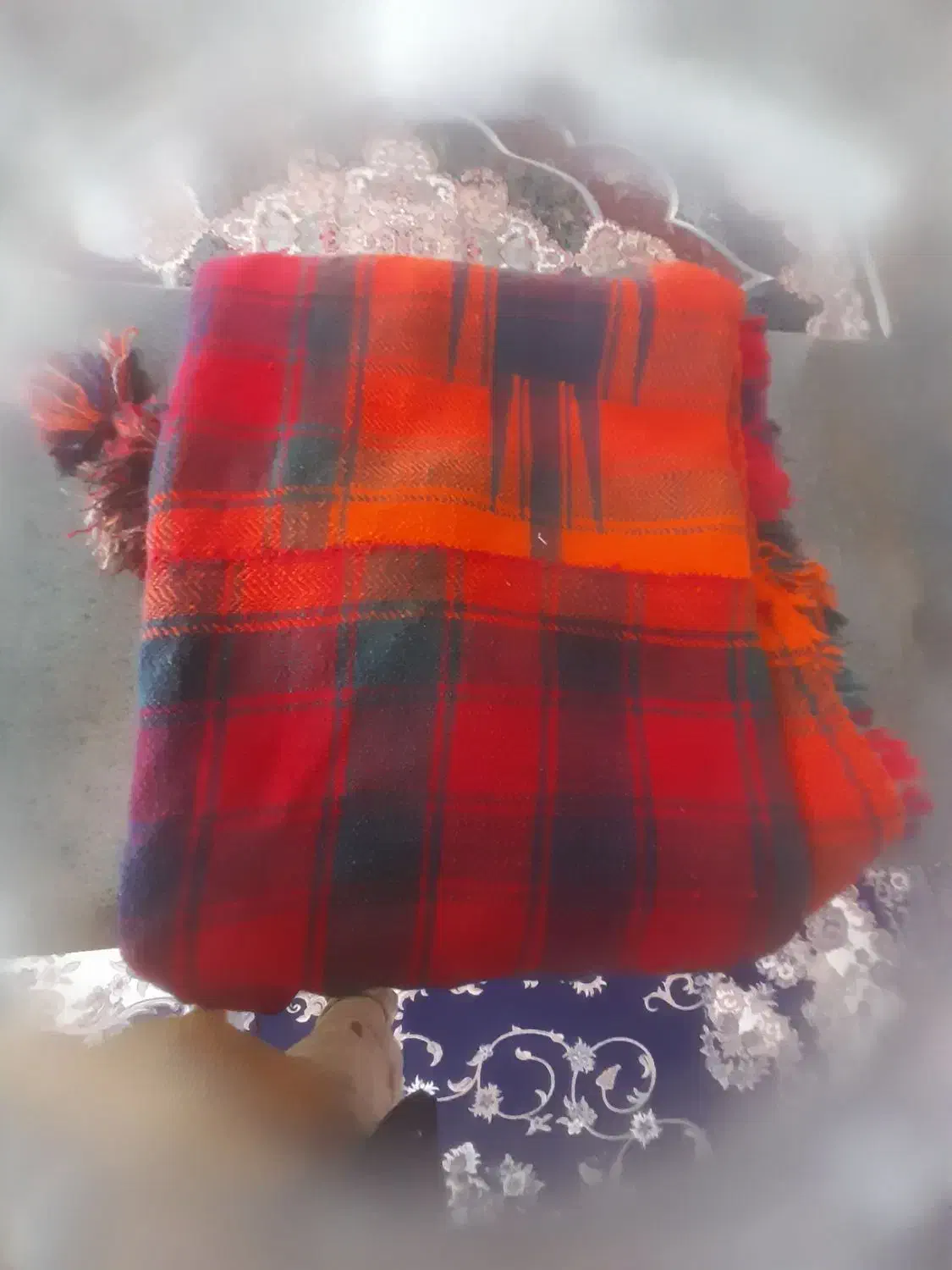 موج در رختخواب|گلیم، جاجیم، گبه|کرمانشاه, |دیوار