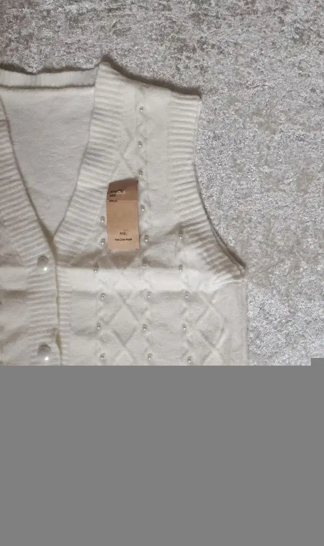 جلیقه ی بافت سفید|لباس|نظرآباد, مصطفی آباد|دیوار