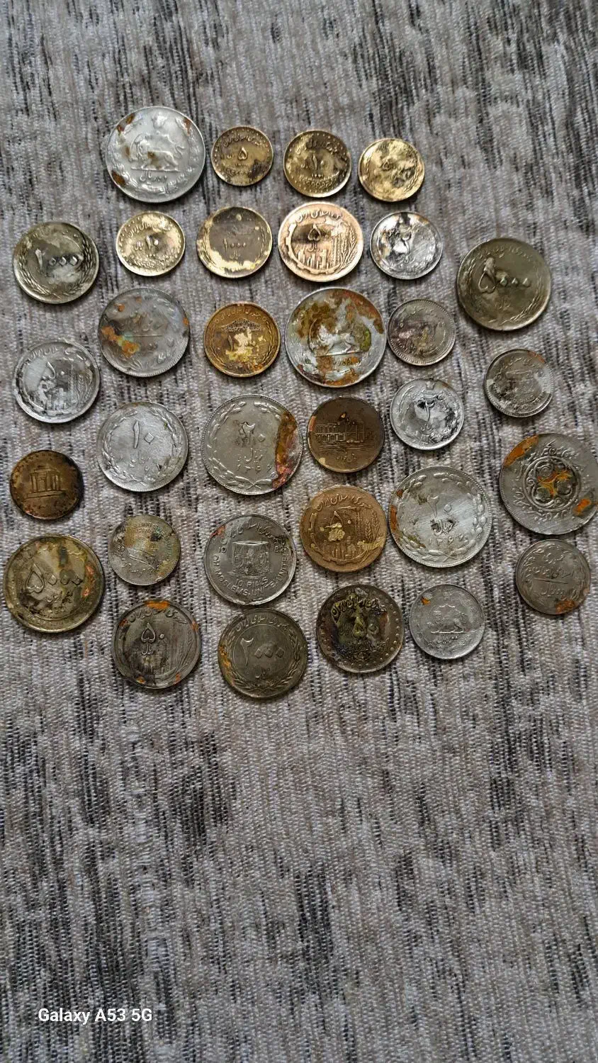 سکه هایه قدیمی|کلکسیون سکه، تمبر، اسکناس|مشکین‌دشت, |دیوار