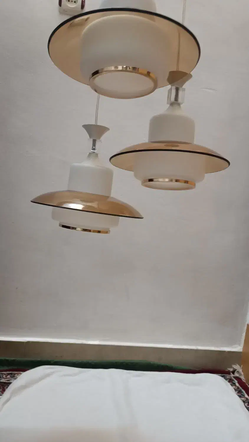 لوستر سه شاخه|لوستر و چراغ آویز|اردبیل, |دیوار