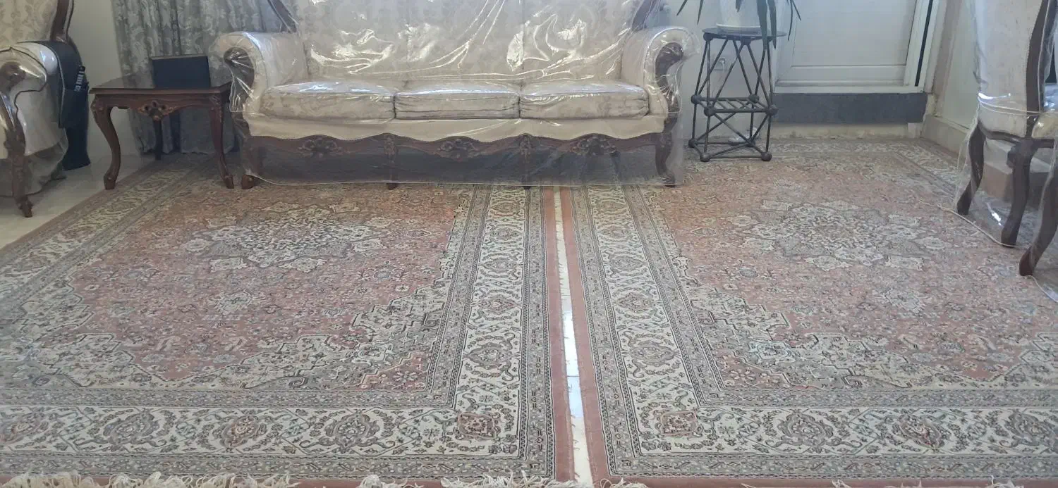 ۴ تخته فرش ۶ متری ۵۰۰ شانه ماهریس|فرش|محمدشهر, سیدآباد|دیوار