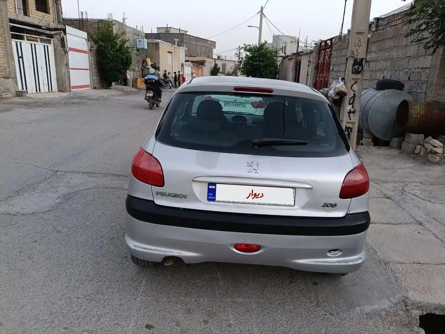 پژو ۲۰۶ مدل ۸۵ در حد|خودرو سواری و وانت|آبدانان, |دیوار