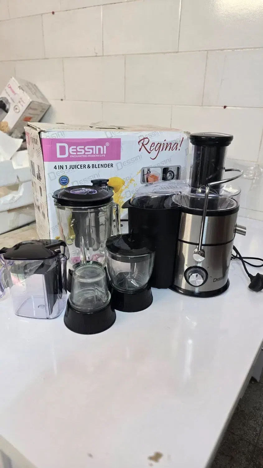 آبمیوه گیری چهار کاره و سه کاره دسینی|آبمیوهگیر و آبمرکباتگیر|شیراز, شهرک گلها|دیوار