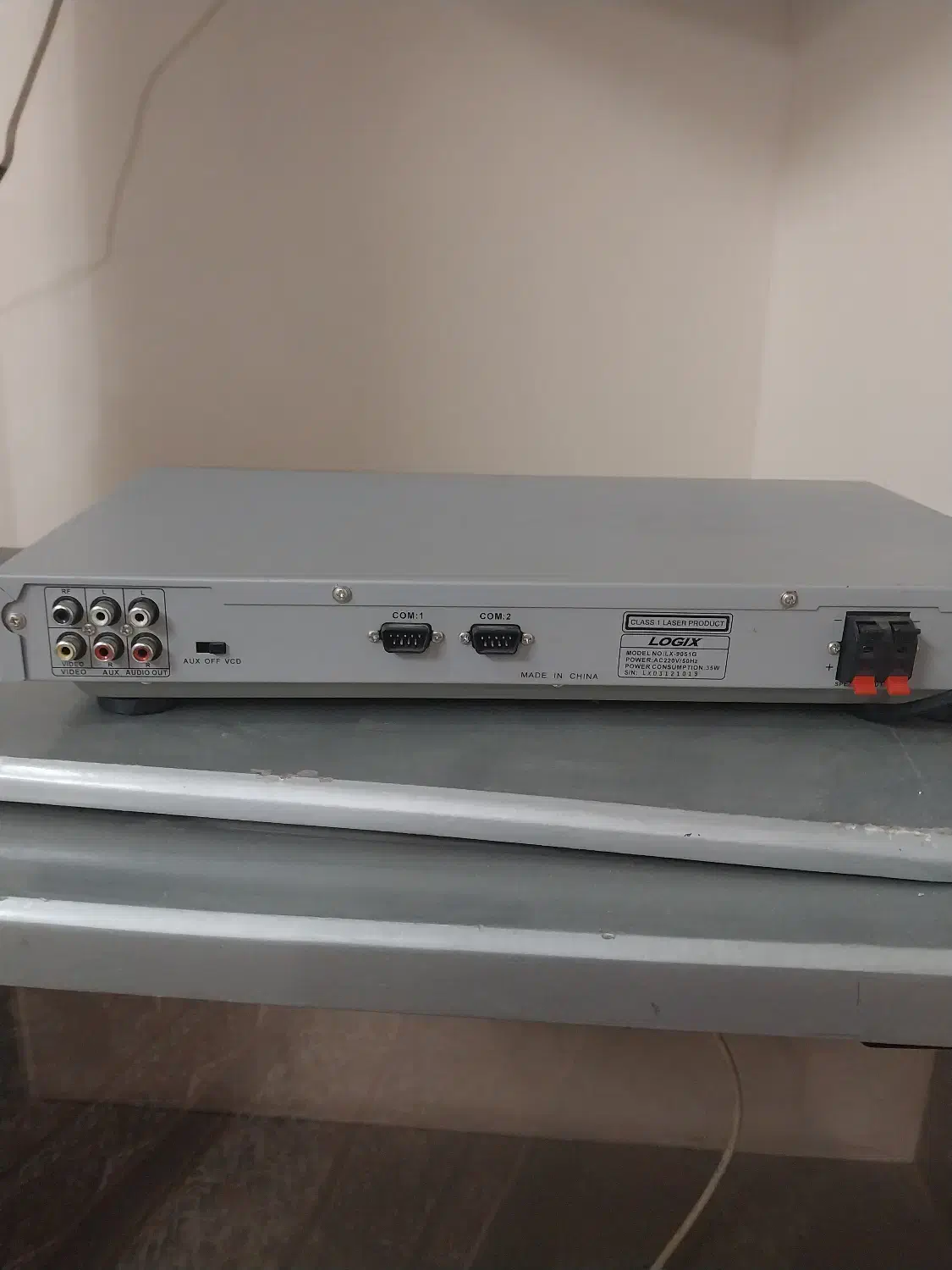 دستگاه DVD پلیر برند LOGIX|پخش‌کننده DVD و ویدیو|اهواز, زیتون کارمندی|دیوار