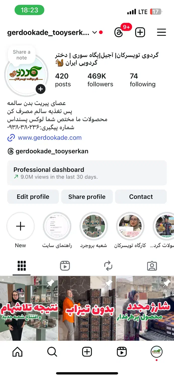 ادمین اینستاگرام|استخدام رایانه و فناوری اطلاعات|تویسرکان, |دیوار