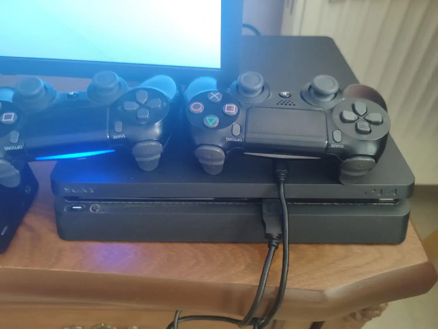 ps4 slim 1T|کنسول، بازی ویدئویی و آنلاین|مشهد, رضاشهر|دیوار