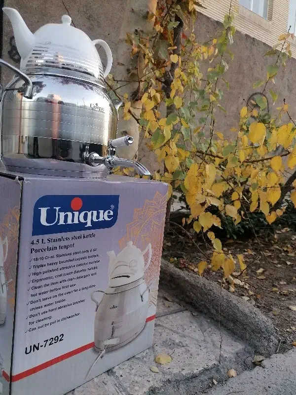 کتری و قوری یونیک مدل 7292|قوری، کتری، قهوهساز دستی|مشهد, سجاد شهر|دیوار