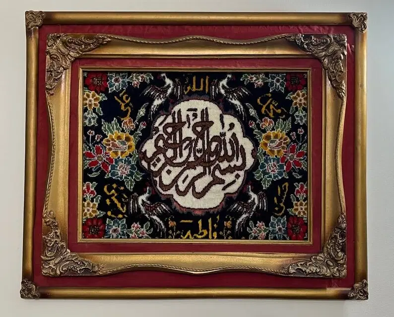 تابلو فرش دستبافت|تابلو فرش|رشت, چمارسرا|دیوار
