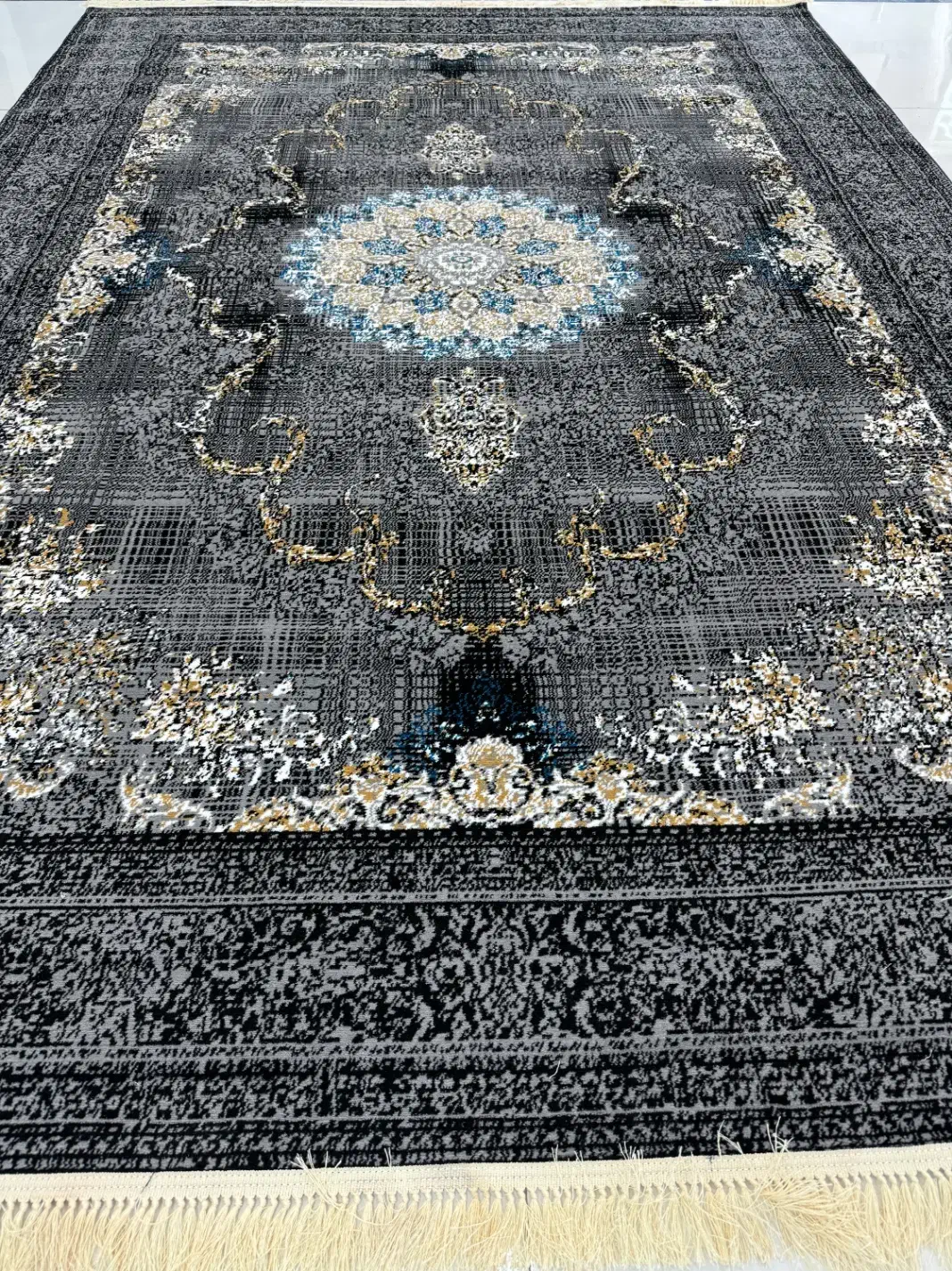 ۹متری با رنگ دودی|فرش|گرگان, |دیوار