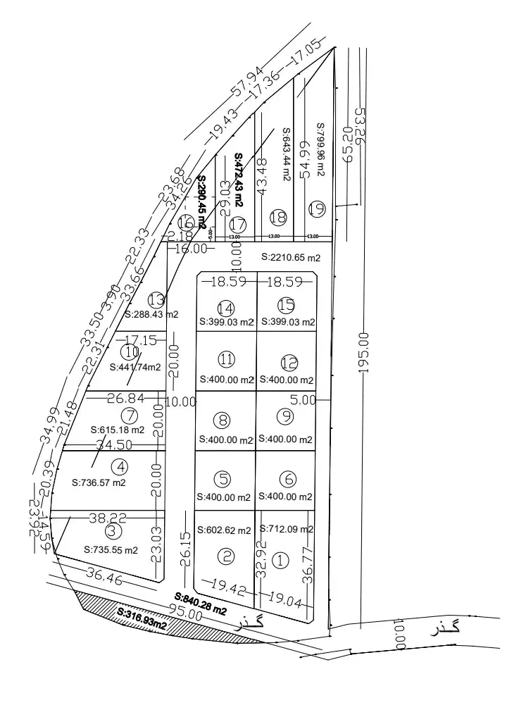 زمین مسکونی واقع در قرنجیگ پورامان|فروش زمین و ملک کلنگی|آق قلا, |دیوار
