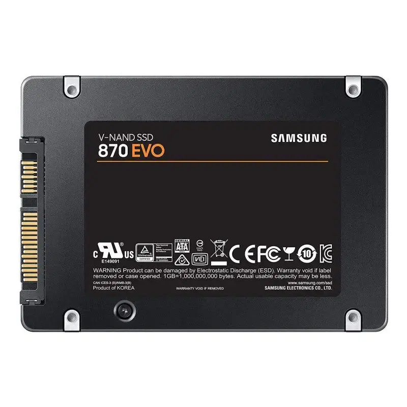 SSD SAMSUNG 870 EVO|قطعات و لوازم جانبی رایانه|مشهد, شهید فرامرز عباسی|دیوار