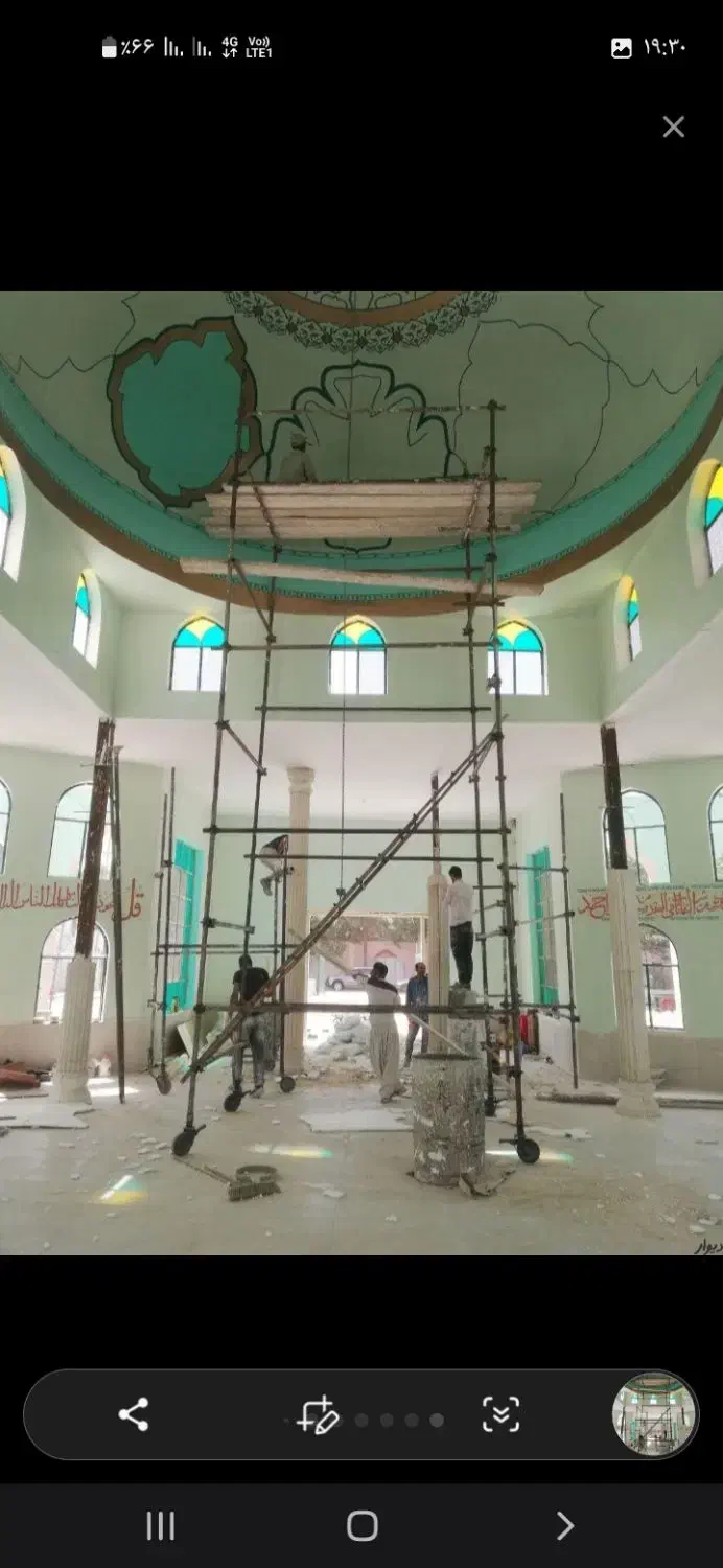 داربست فلزی|خدمات پیشه و مهارت|پرند, فاز ۶|دیوار