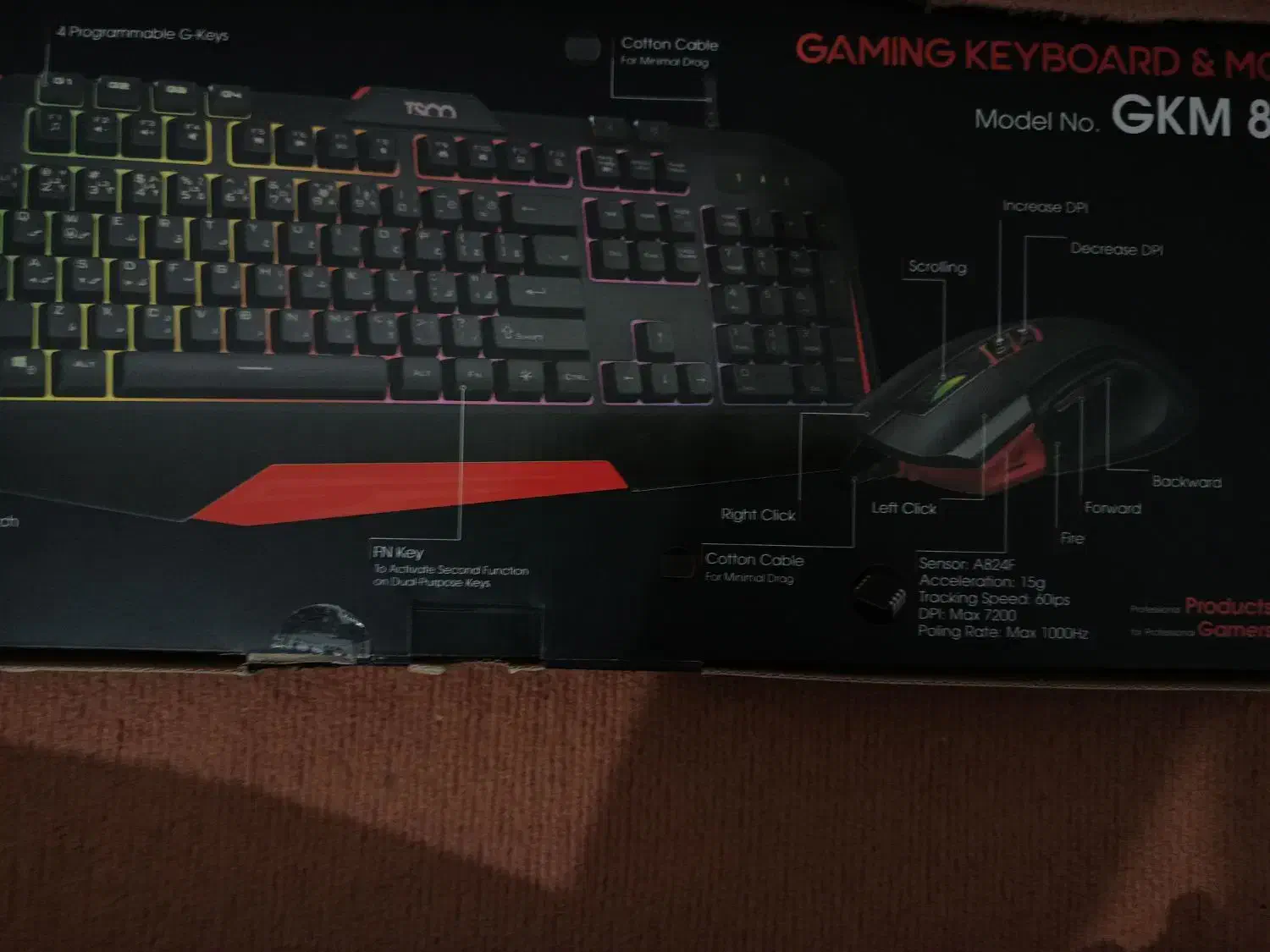 کیبورد و موس گیمینگ نو|قطعات و لوازم جانبی رایانه|همدان, |دیوار