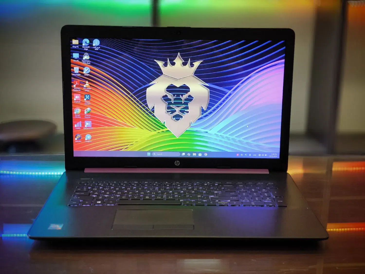 hp رنگ خاص گرافیک دار لمسی ۱۷.۳ اینچ باطری نو فول|رایانه همراه|تهران, فلسطین (میدان انقلاب)|دیوار