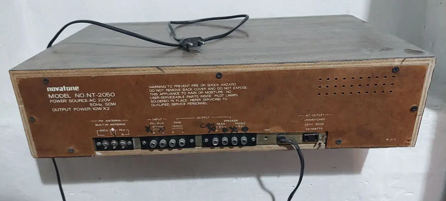 استریو ژاپنی در حد نو تمیز|کلکسیون اشیاء عتیقه|بندر انزلی, سپه|دیوار