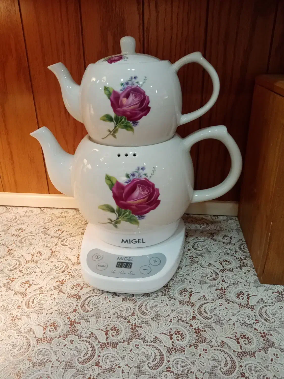 چایساز چینی مارک میگل اصل|سماور، چایساز، قهوهساز|اهواز, مهرشهر|دیوار