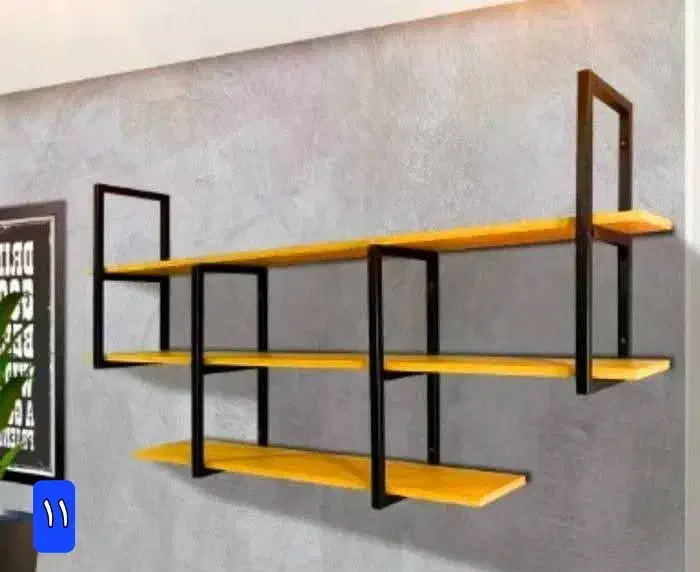 شلف نامنظم دیواری|کتابخانه، شلف، قفسههای دیواری|مشهد, نوید|دیوار