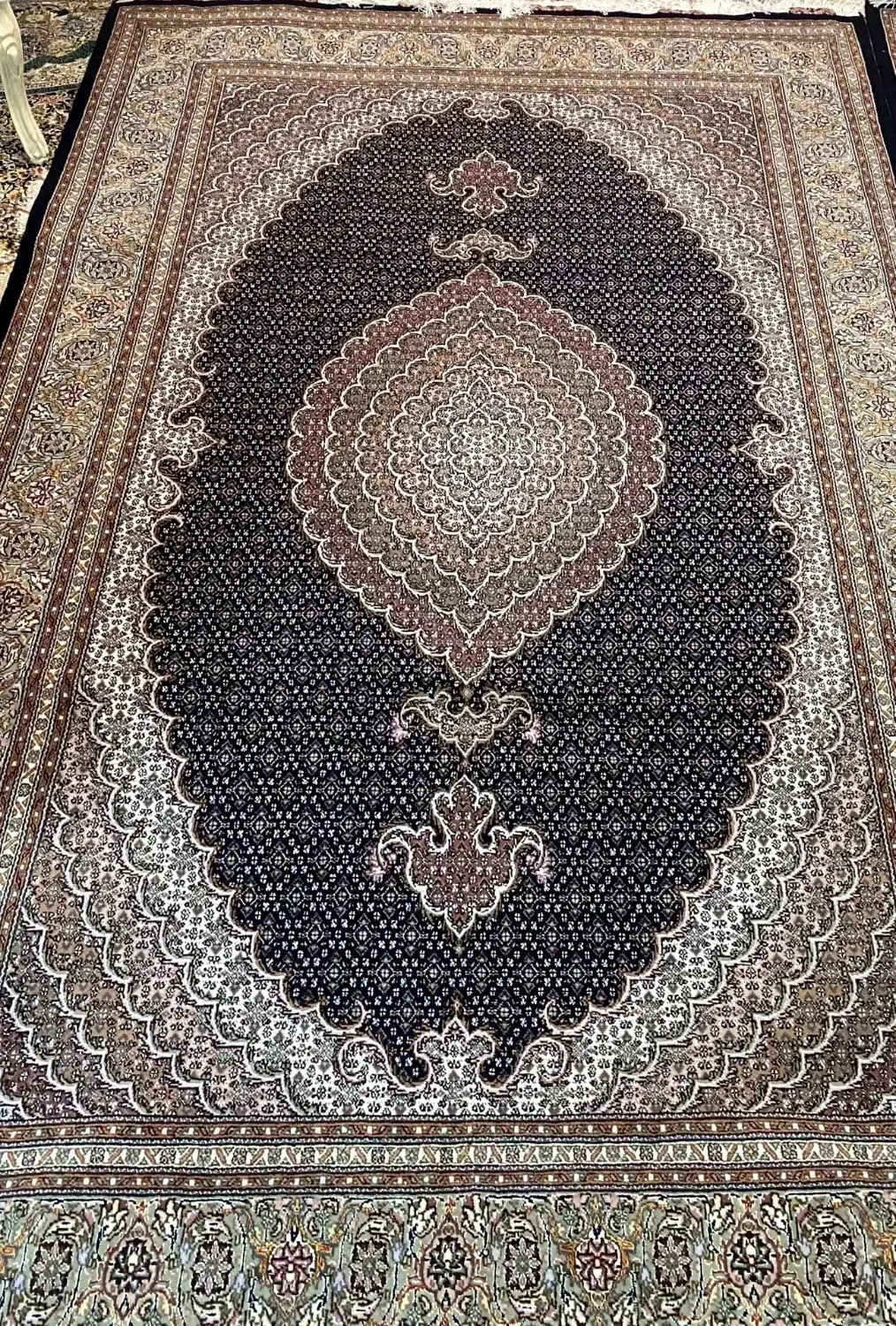 فرش دستبافت ریزماهی|فرش|هشترود, |دیوار