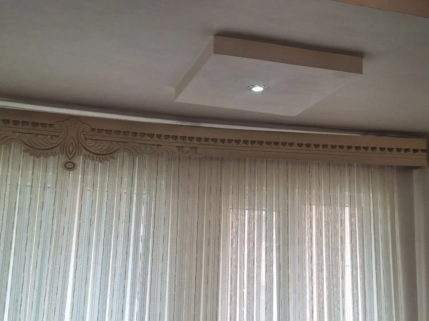 کتیبه چوبی پرده|پرده، رانر، رومیزی|ساری, |دیوار