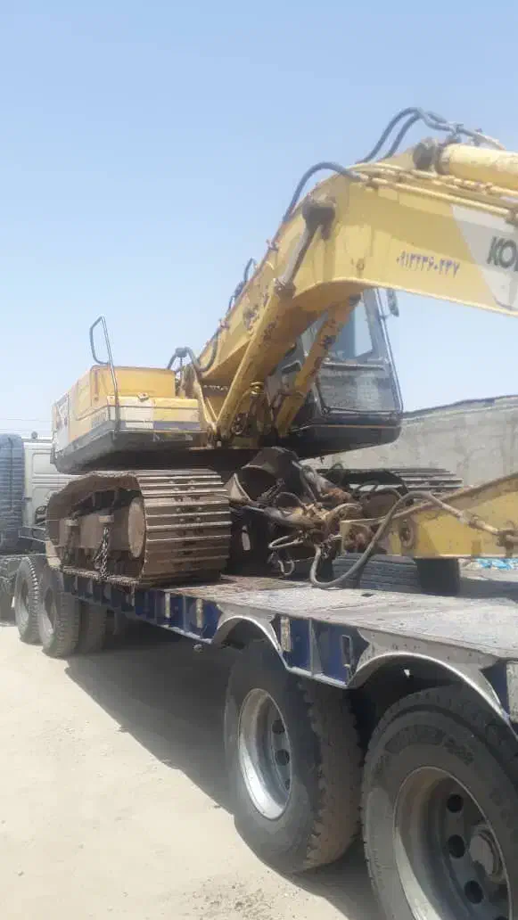 اجاره بیل مکانیکی زنجیری مجهز به چنگ ومگنت|خدمات حمل و نقل|نسیمشهر, |دیوار
