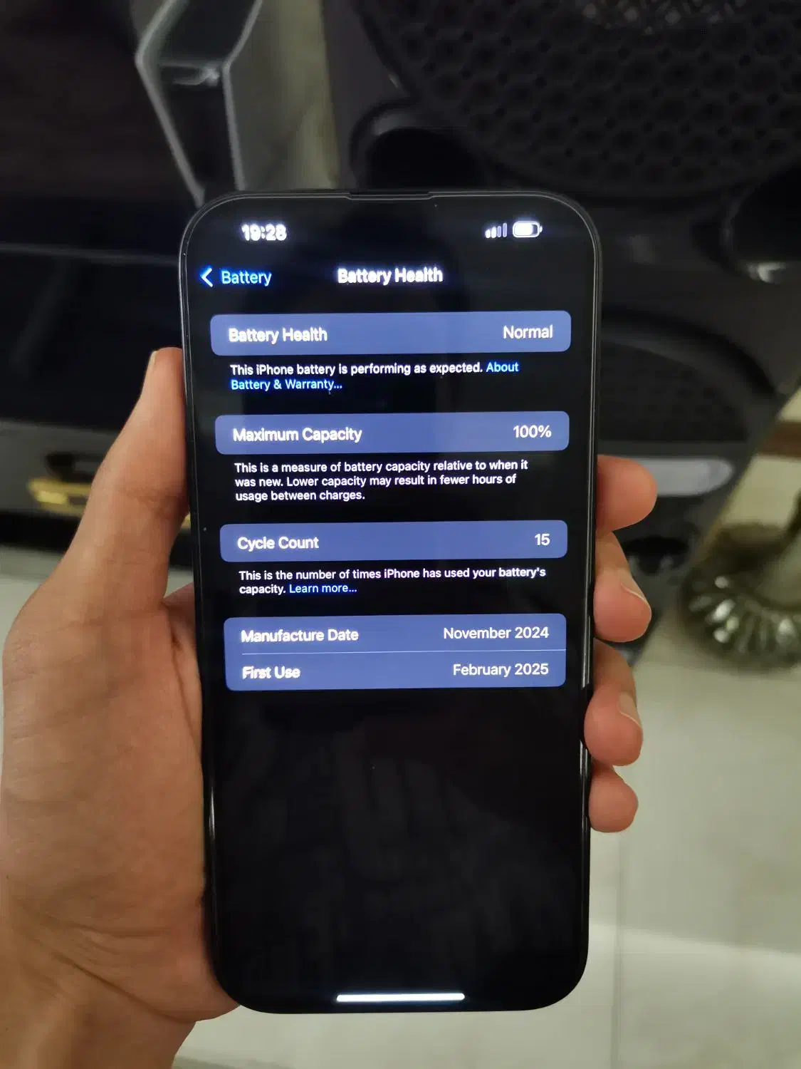 iPhone 16 pro max 256zaa Cycle15|موبایل|تهران, تهرانسر مرکزی|دیوار