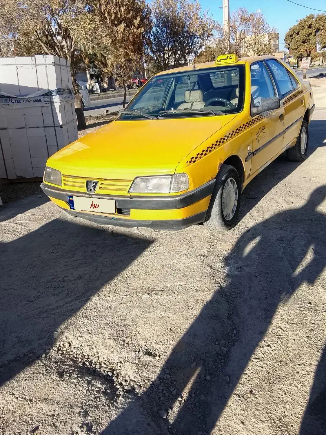 تاکسی پژو GLX|خودرو سواری و وانت|بیجار, |دیوار