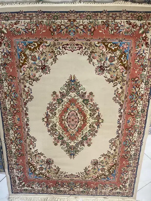 قالیچه ۴ متری ماشینی طرح دستباف ریشه ابریشمی|فرش|تهران, بلوار کشاورز|دیوار