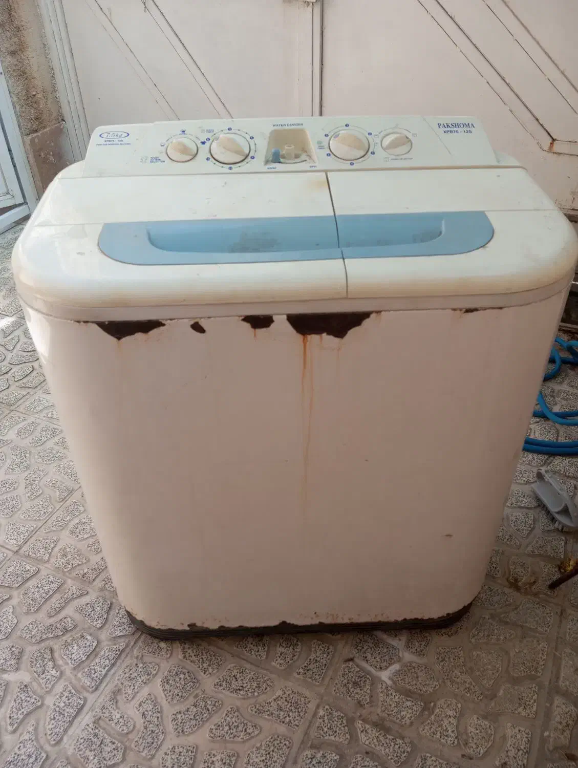 یک عدد لباسشویی 8کیلویی  دوقلو پاکشوما|ماشین لباسشویی و خشک‌کن لباس|شیراز, شهرک امام حسین|دیوار
