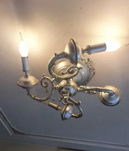 لوستر سقفی ۴ شاخه|لوستر و چراغ آویز|اصفهان, لنبان|دیوار