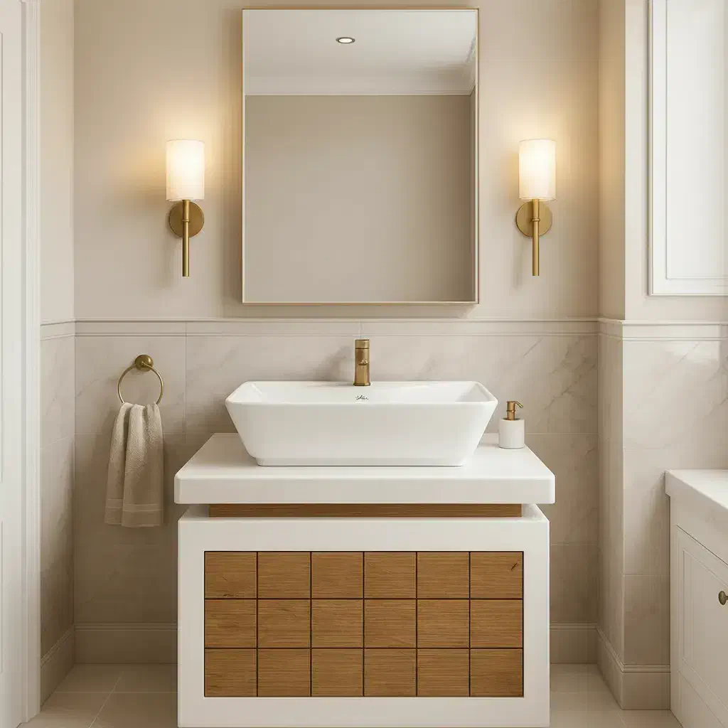 روشویی کابینتی مدل استون|لوازم سرویس بهداشتی|کرمان, |دیوار